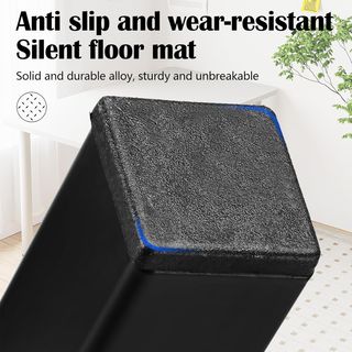 Patas de Escritorio Plegables Metal Negro