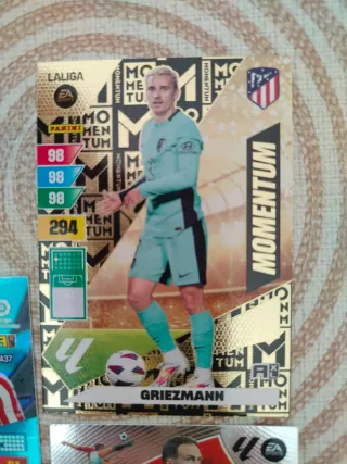 Cromos Griezmann Adrenalyn y Liga Este