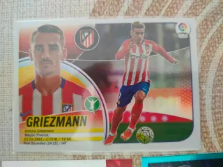 Cromos Griezmann Adrenalyn y Liga Este