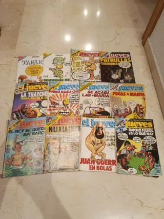 LOTE REVISTAS EL JUEVES AÑOS 90