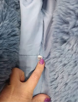 Giubbottino donna blu