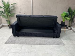 SOFÁ CAMA NEGRO