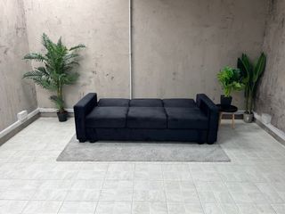 SOFÁ CAMA NEGRO
