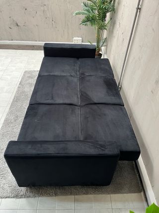 SOFÁ CAMA NEGRO
