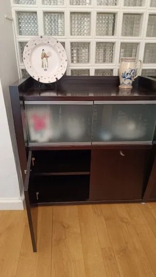 Aparador Wengué Diseño Alta Gama