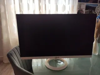 Monitor Asus Negro y Blanco 27 pylgadas