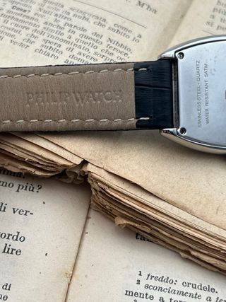 Philip Watch Orologio Uomo Nero Argento