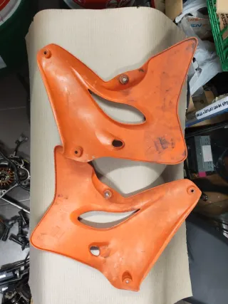 Carcasas MH RYZ 50cc Naranja/Plata