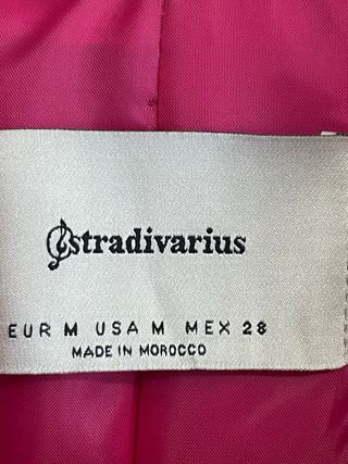 Blazer Stradivarius Rosa