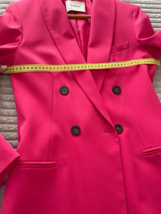 Blazer Stradivarius Rosa