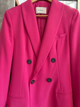Blazer Stradivarius Rosa