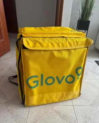 Mochila Glovo Amarilla
