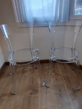 Sillas transparentes IKEA STEIN 25€ unidad