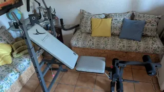 Pack pesas + banco multitarea