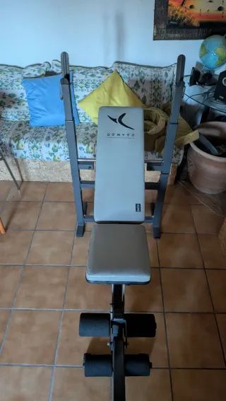 Pack pesas + banco multitarea