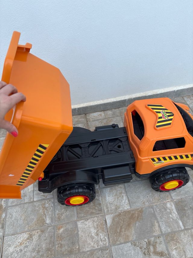 Camión grande de Juguete Naranja