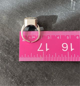 Anillo Plata esterlina 925 con Piedra Azul