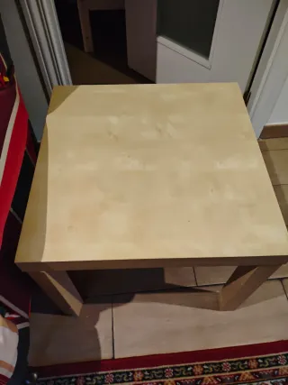 Mesita auxiliar madera Ikea