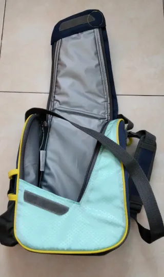 BOLSA TERMICA MAPED PICNIC AZUL Y AMARILLO !!