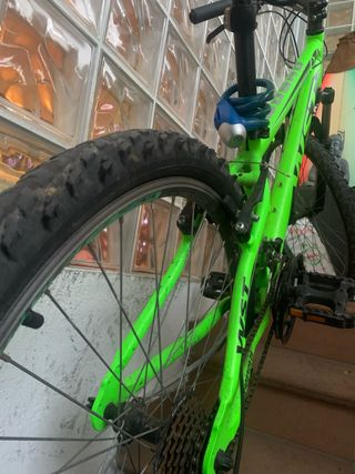 Bicicleta WST Aluminio Verde
