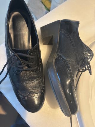 Mocasines Casareia Talla 38 Negros