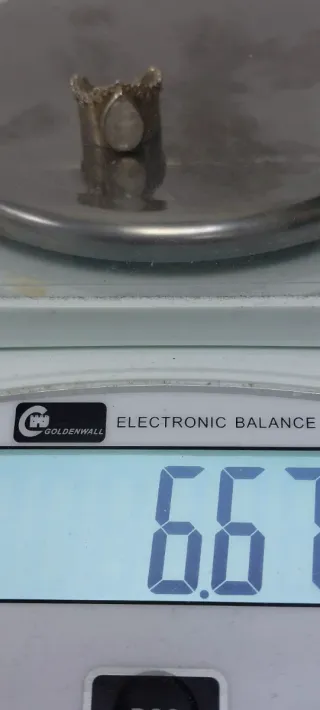 Anillo Plata de Ley con Piedra Luna.