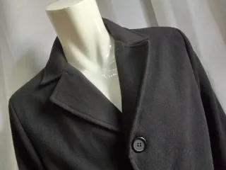 Cappotto uomo nero