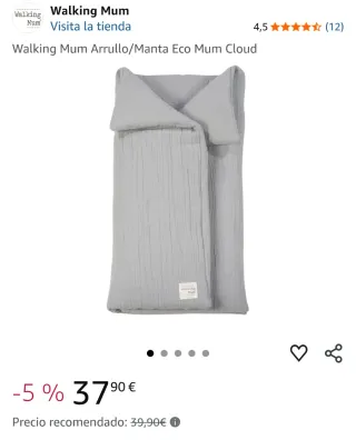 Saco/Manta capazo Walking Mum