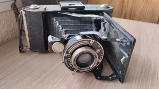 Antigua cámara de fotos vintage Adox Stelo 1936