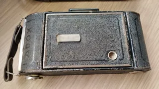 Antigua cámara de fotos vintage Adox Stelo 1936