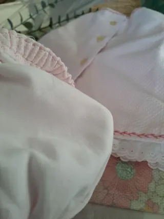 Conjunto bebé piqué rosa recién nacido