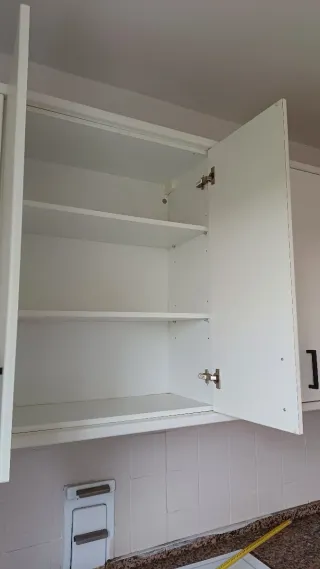 Armarios de cocina pared