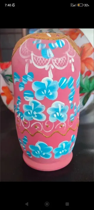 Matrioska russa dipinta a mano