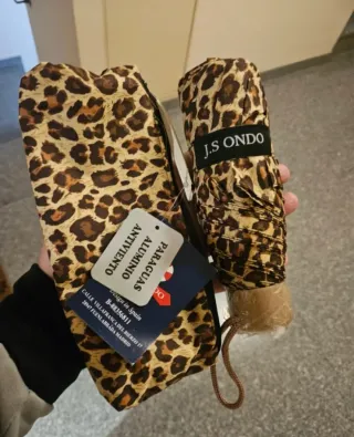 Paraguas plegable multicolor