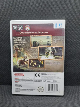 Zelda Twilight Princess Wii Completo PAL