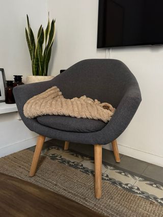 Butaca nórdica gris Maisons du Monde