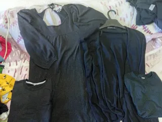 Lote 4 prendas: Vestido, Chaqueta, Sudadera, Camis