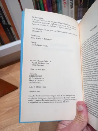 Principios del conocimiento humano