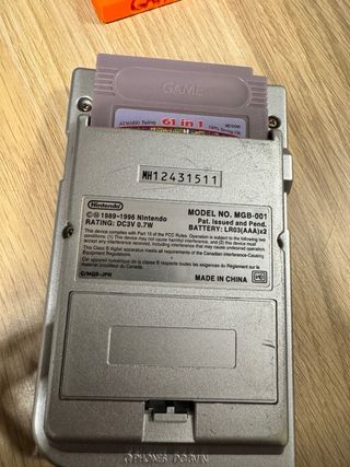 Game Boy Pocket Gris Nintendo