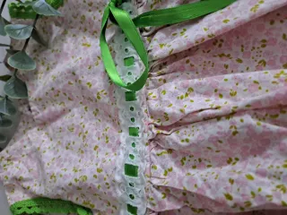 Vestido bebé niña floral rosa