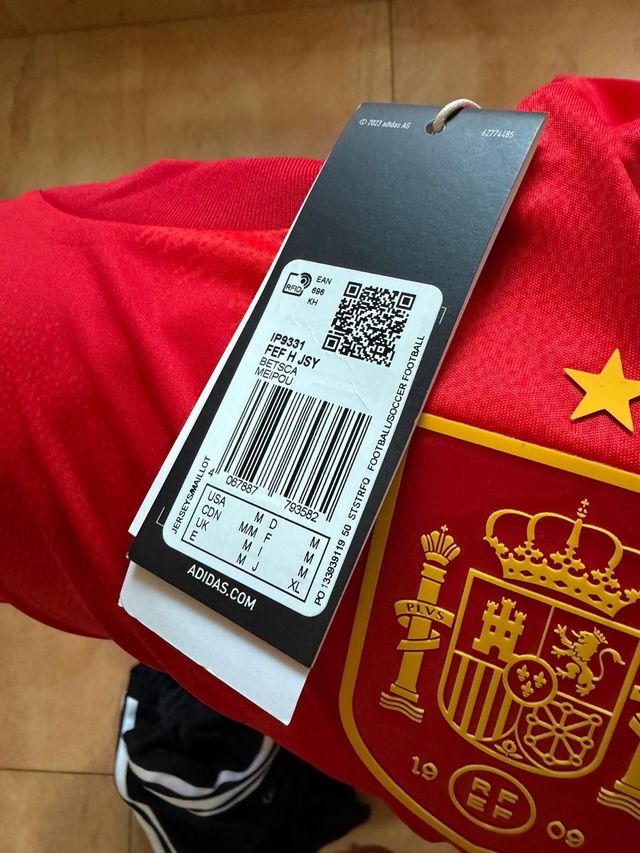 Camiseta Selección Española Fútbol Adidas