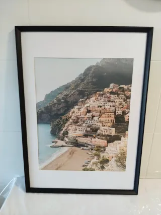 3 Marcos de fotos negros y blancos 50x70