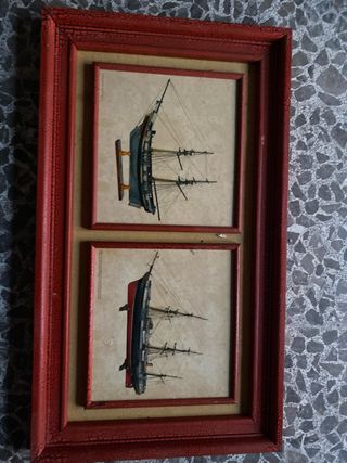Cuadros de barcos antiguos