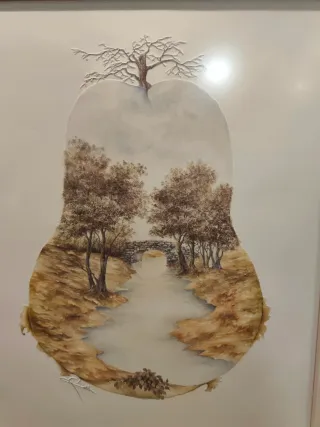 Pareja de cuadros decorativos