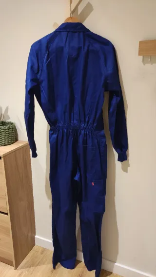 Mono de trabajo azul