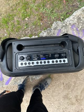 Altavoz Portátil Negro