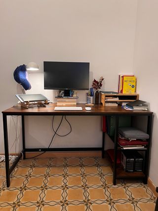 Mesa escritorio de madera 140x60