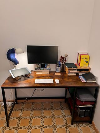 Mesa escritorio de madera 140x60