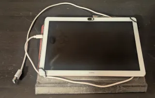 Tablet HUAWEI Blanca y Gris