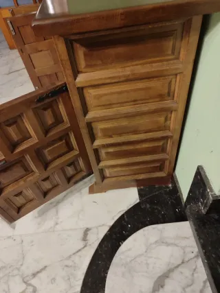 Mueble de Almacenaje Rústico Madera maciza